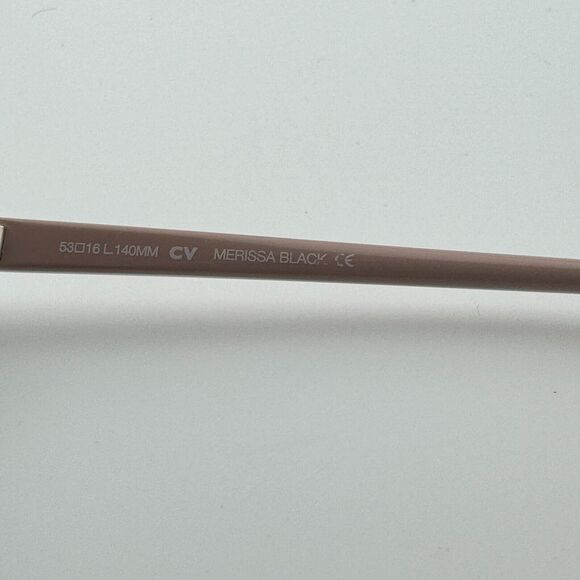 BCBGMAXAZRIA MERISSA Black 53/16/140 Eyeglass Frame Designer NWOT H12741 - Picture 6 of 7
